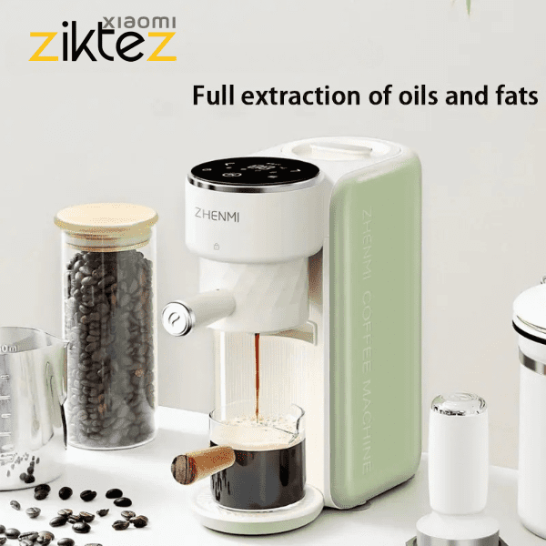 قهوه ساز با کیفیت ایتالیایی ژنمی Zhenmi Italian Coffee Machine ZMKF-A1pro فروشگاه اینترنتی زیکتز