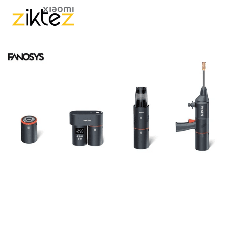 کارواش شارژی ، جارو شارژی ، پمپ باد ، پاوربانک خودرو Fanosys Auto SmartKit (اورجینال ارسال فوری) فروشگاه اینترنتی زیکتز