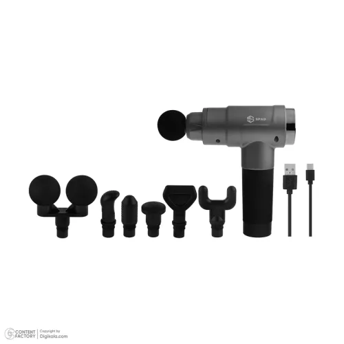 ماساژور تفنگی پر قدرت فول سری مدل Massage Gun SPAD Model 8121 (اورجینال ارسال فوری) فروشگاه اینترنتی زیکتز