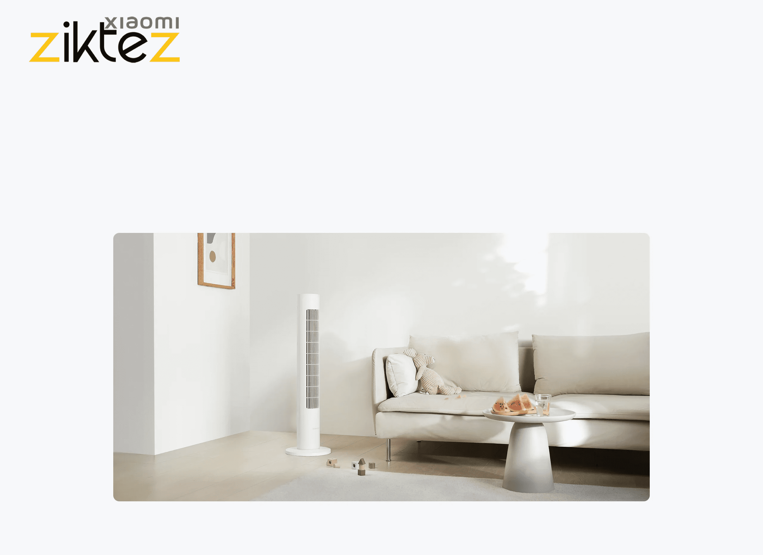 پنکه شیائومی هوشمند Xiaomi Mi Smart Tower Fan2 BPTS02DM