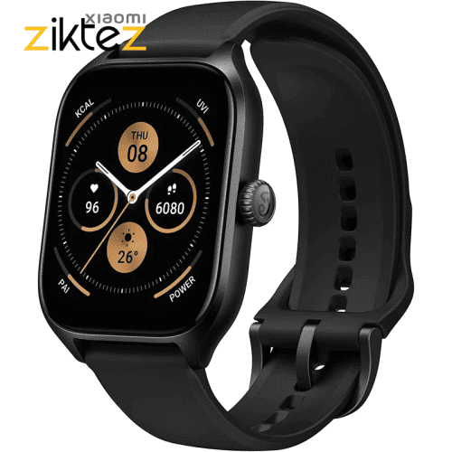 ساعت هوشمند شیائومی مدل Amazfit GTS 4 با صفحه نمایش AMOLED، قابلیت تماس بلوتوثی، بیش از 150 حالت ورزشی و GPS دقیق