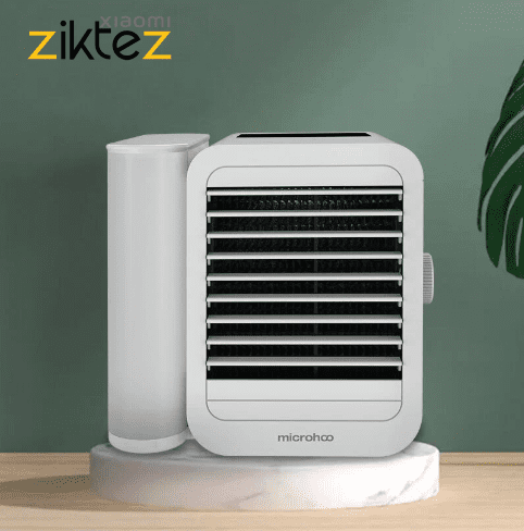 کولر رومیزی آبی شیائومی مدل Microhoo MH01R با خنک‌کنندگی آبی و طراحی USB-C