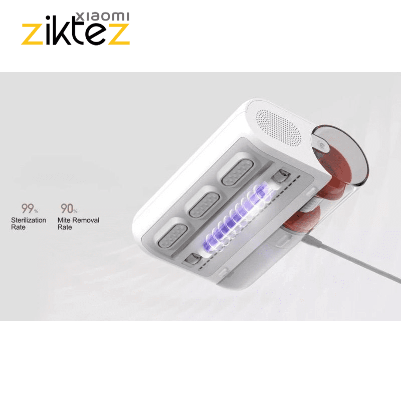 جاروبرقی و کنه‌زدای شیائومی مدل Xiaomi Mite Eliminator MJCMY02DY با نور UV و طراحی ضد حساسیت