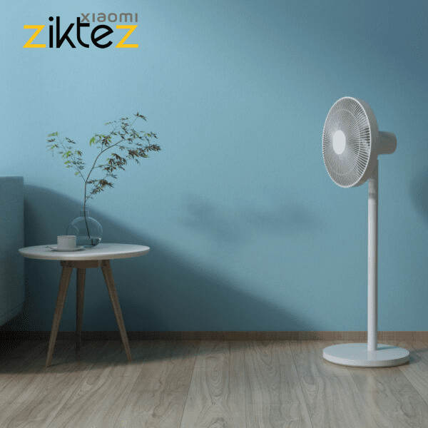 پنکه ایستاده هوشمند شیائومی مدل Mi Smart Standing Fan 2 با طراحی مدرن سفید
