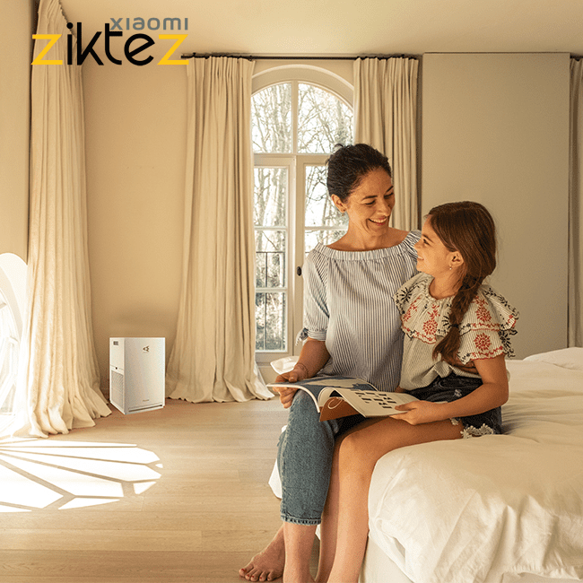 تصفیه هوای دایکین مدل MC30Y با فیلتر هپا، یون‌ساز و عملکرد بی‌صدا مناسب خانه