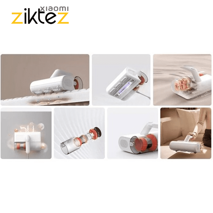 جاروبرقی و کنه‌زدای شیائومی مدل Xiaomi Mite Eliminator MJCMY02DY با نور UV و طراحی ضد حساسیت