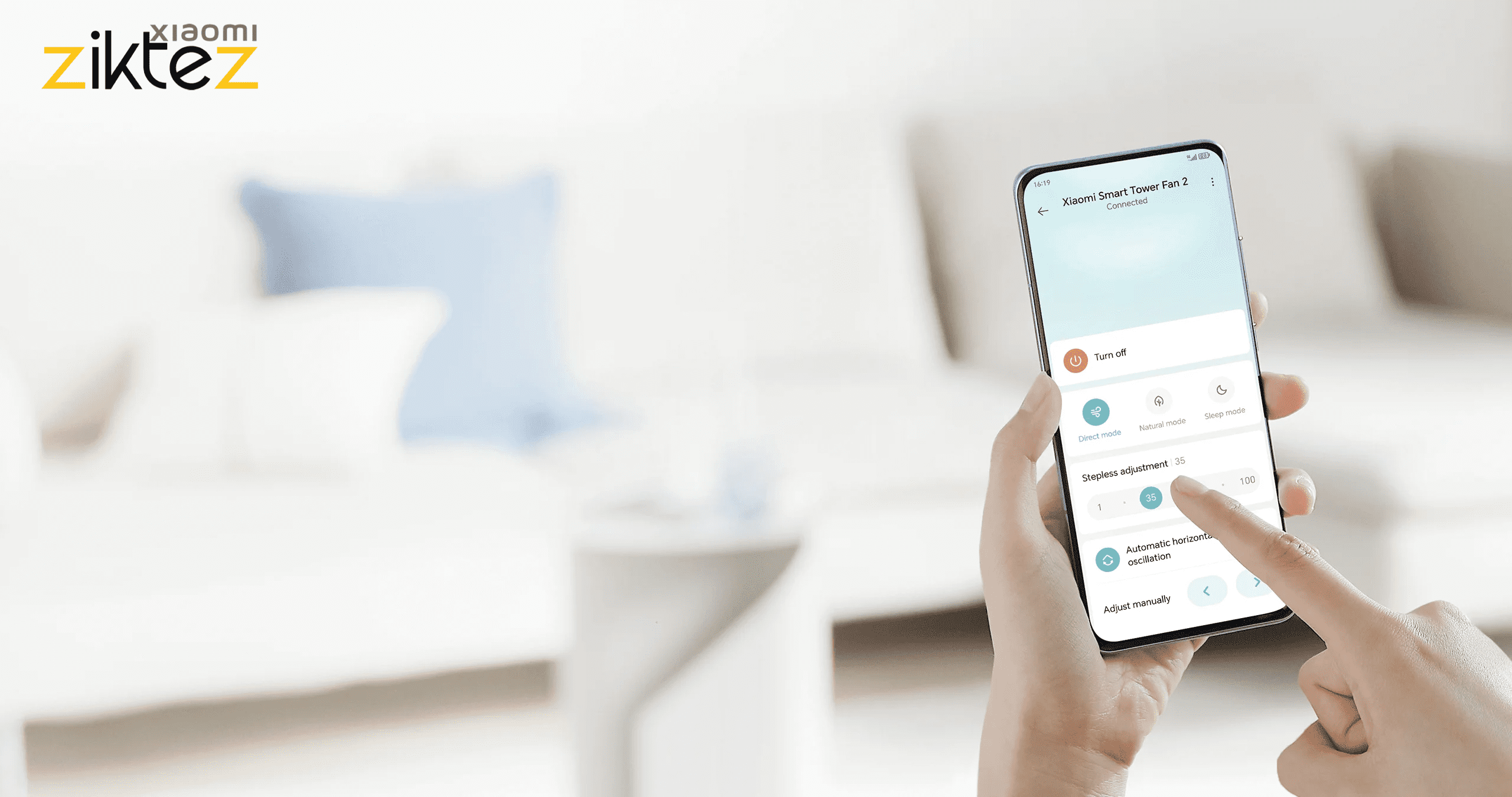 پنکه شیائومی هوشمند Xiaomi Mi Smart Tower Fan2 BPTS02DM