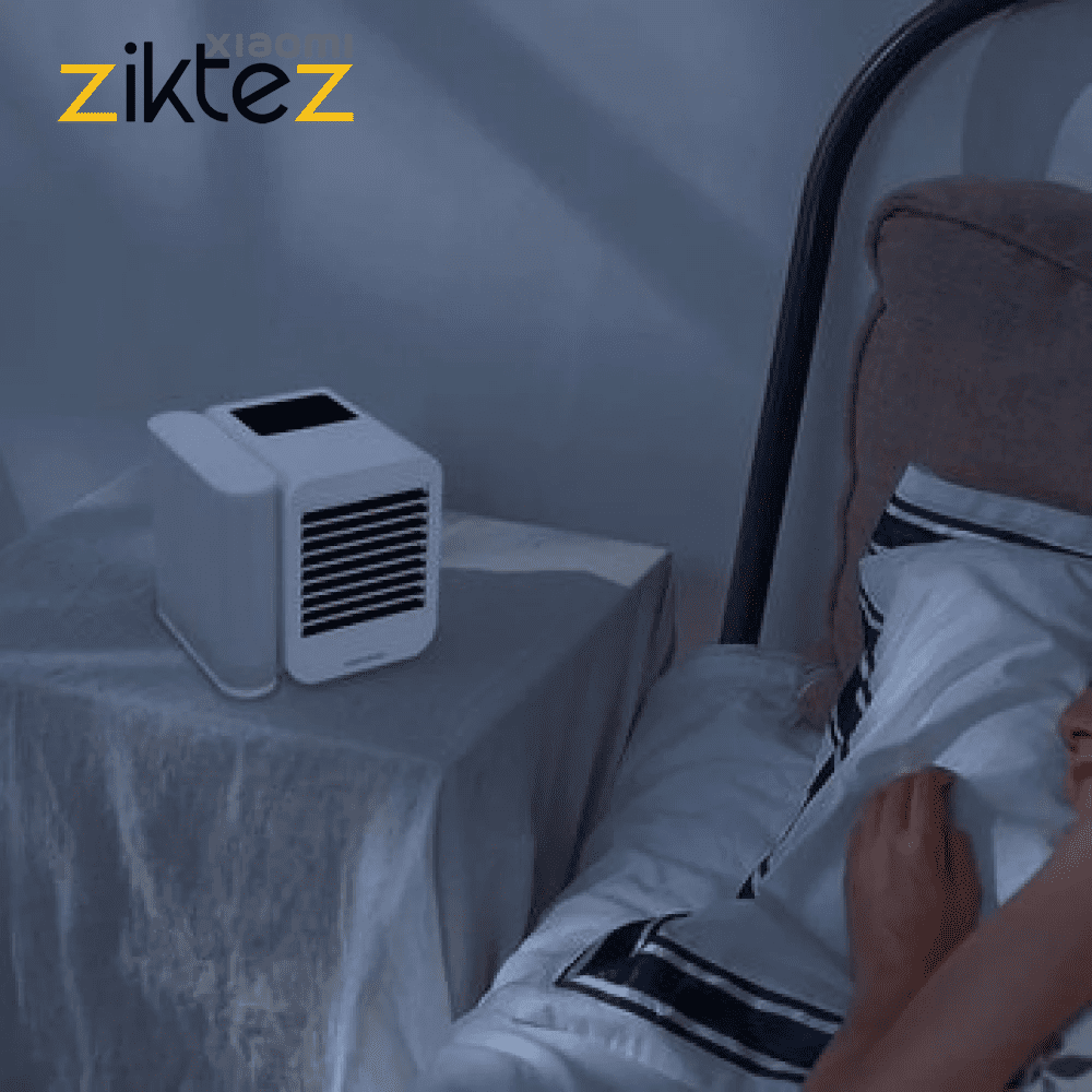 کولر رومیزی آبی شیائومی مدل Microhoo MH01R با خنک‌کنندگی آبی و طراحی USB-C