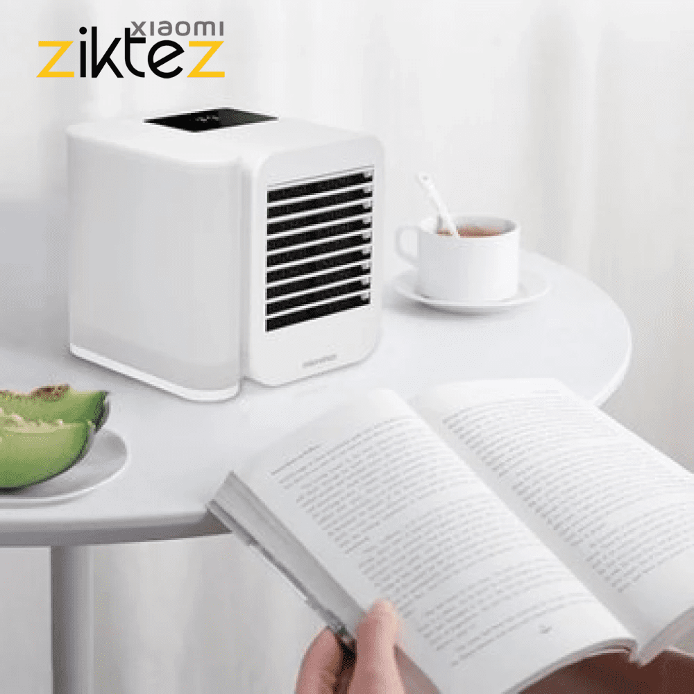 کولر رومیزی آبی شیائومی مدل Microhoo MH01R با خنک‌کنندگی آبی و طراحی USB-C