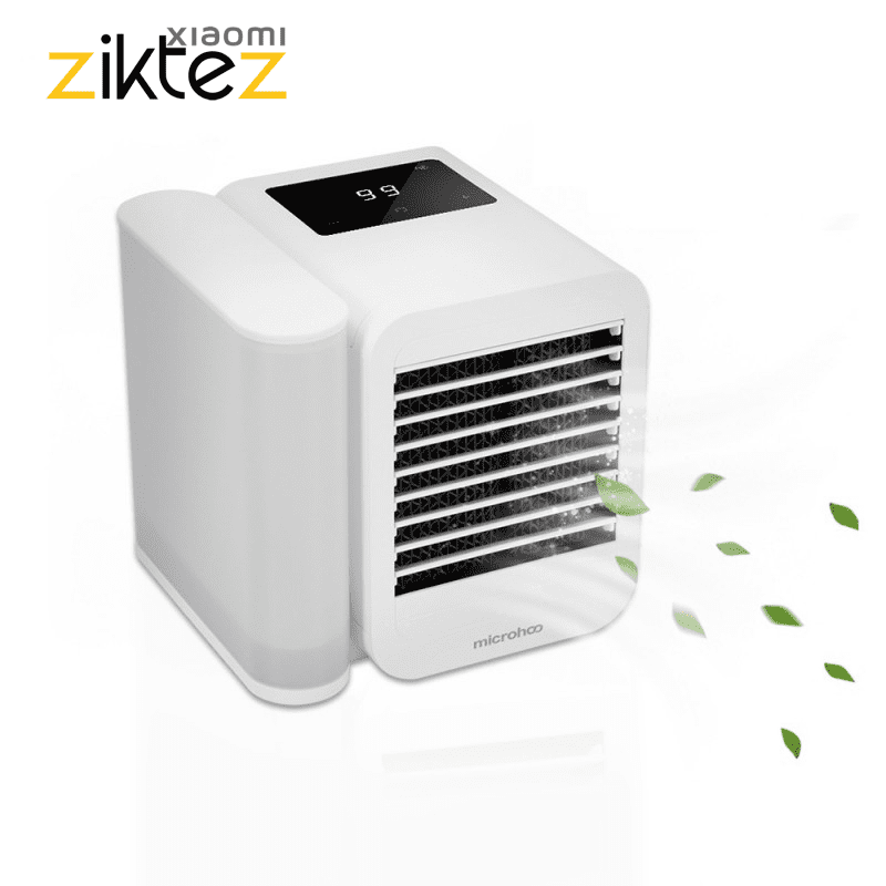 کولر رومیزی آبی شیائومی مدل Microhoo MH01R با خنک‌کنندگی آبی و طراحی USB-C