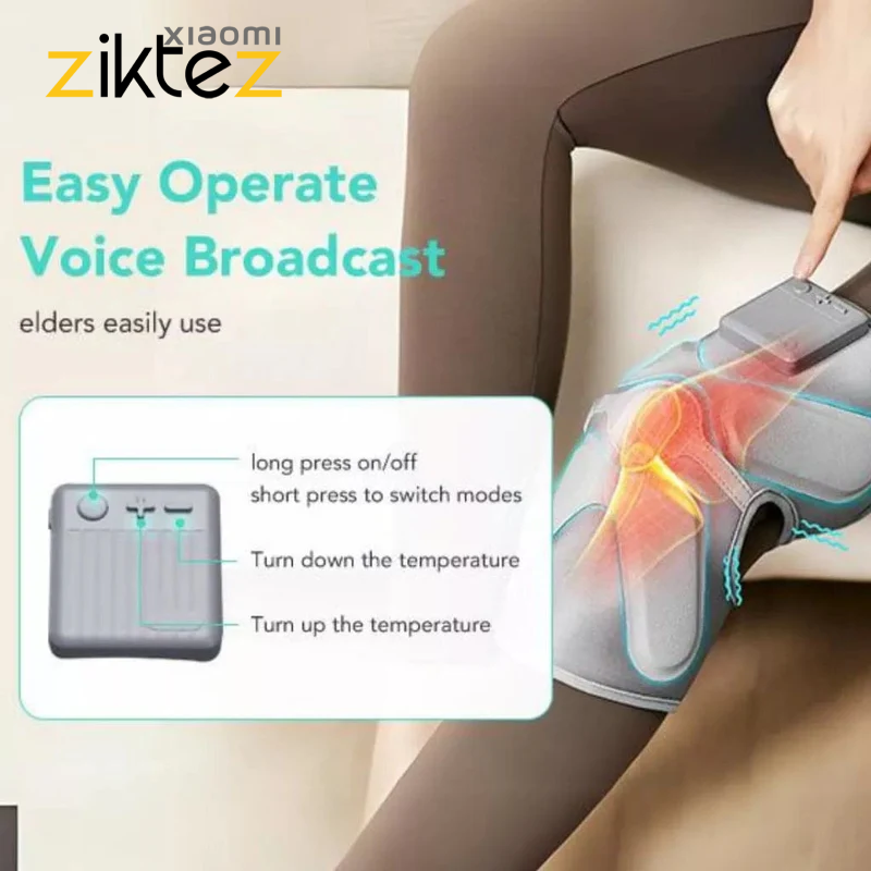 ماساژور حرارتی زانو اس کا جی SKG W3 Pro Knee Massager with Heat and Vibration