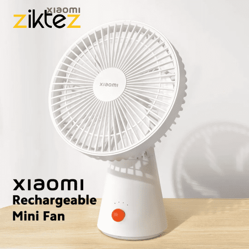 پنکه شیائومی رومیزی شارژی Xiaomi Rechargeable Mini Fan (نسخه گلوبال تولید شیائومی)