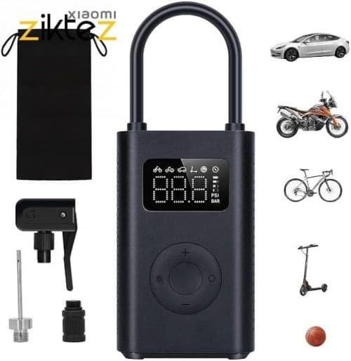 xiaomi Air Compressor 2 قوی ترین پمپ باد شارژی شیائومی