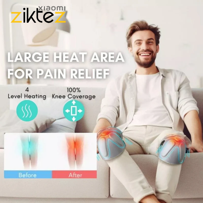 ماساژور حرارتی زانو اس کا جی SKG W3 Pro Knee Massager with Heat and Vibration