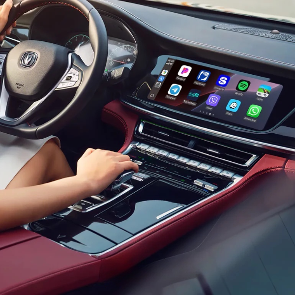 دستگاه هوشمند اتصال خودروBAC X3 اندرویداتو کاربیت‌لینک کارپلی Apple CarPlay Android Auto CarbitLink
