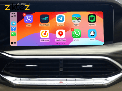 دستگاه هوشمند اتصال اندرویداتو کاربیت‌لینک کارپلی خودرو فیدلیتی پرستیژ Apple CarPlay Android Auto CarbitLink