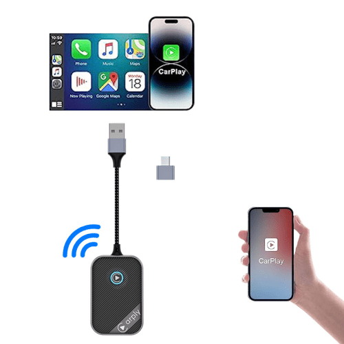 دانگل وایرلس اپل کارپلی207 آریون تیگو8 سورن پلاس x55 مدل Apple Carplay (اورجینال با گارانتی)
