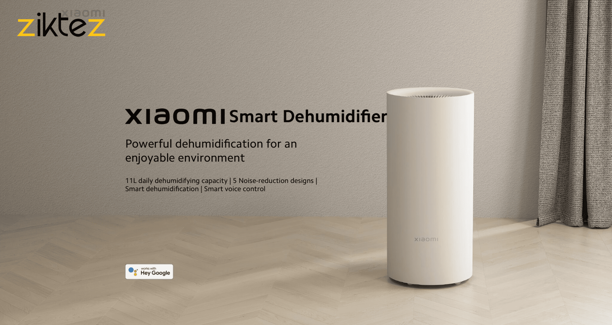 قوی ترین رطوبت گیر جهان شیائومی Xiaomi Smart Dehumidifier CSJ0114DM