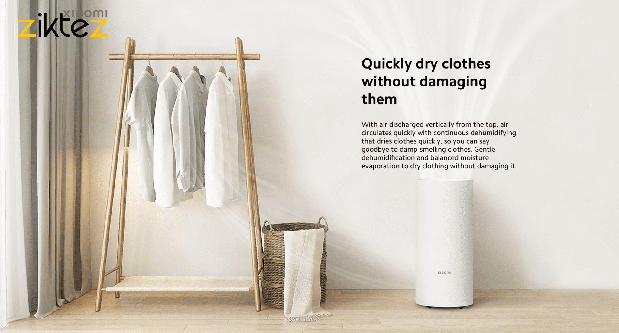قوی ترین رطوبت گیر جهان شیائومی Xiaomi Smart Dehumidifier CSJ0114DM