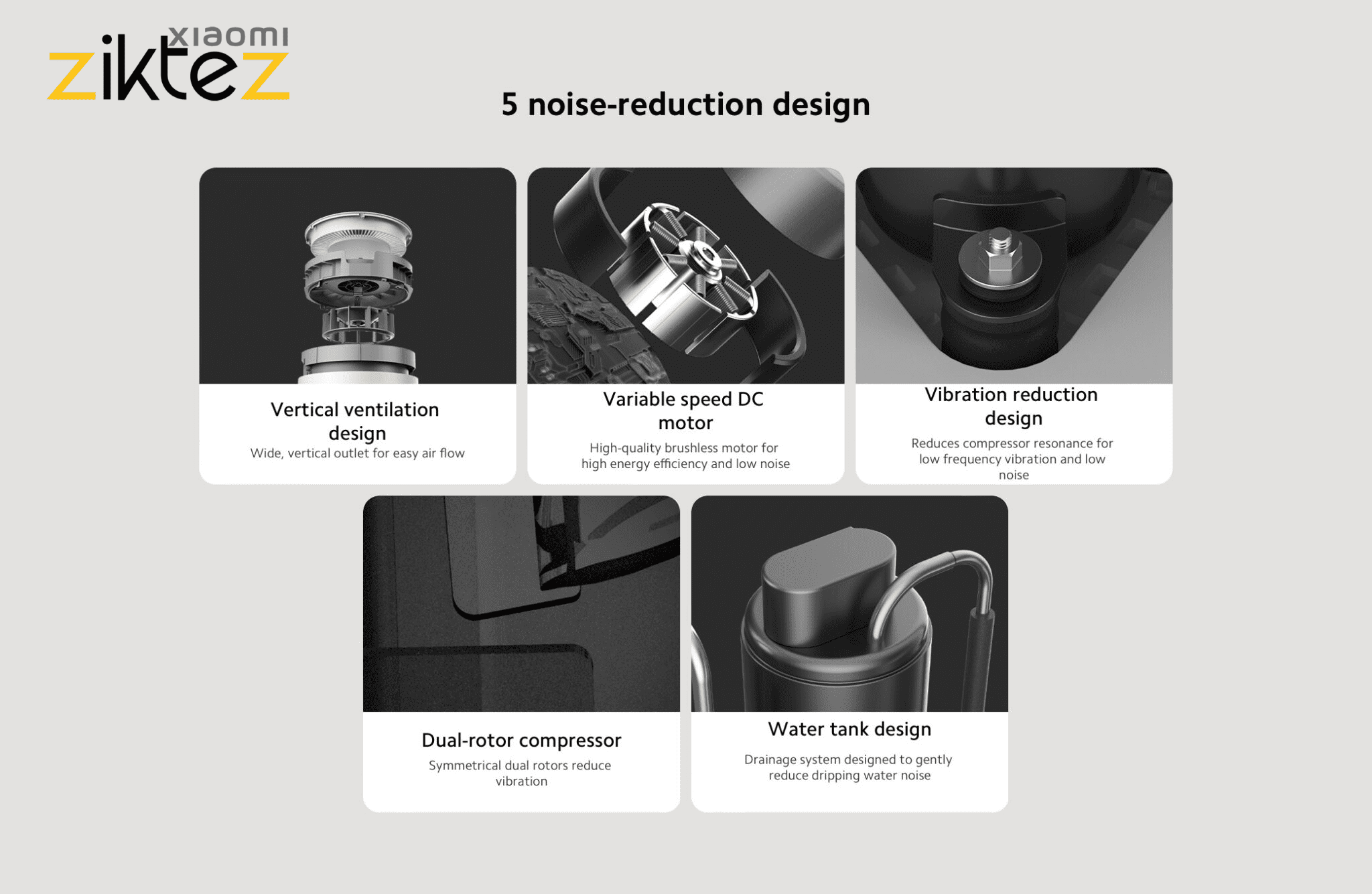 قوی ترین رطوبت گیر جهان شیائومی Xiaomi Smart Dehumidifier CSJ0114DM