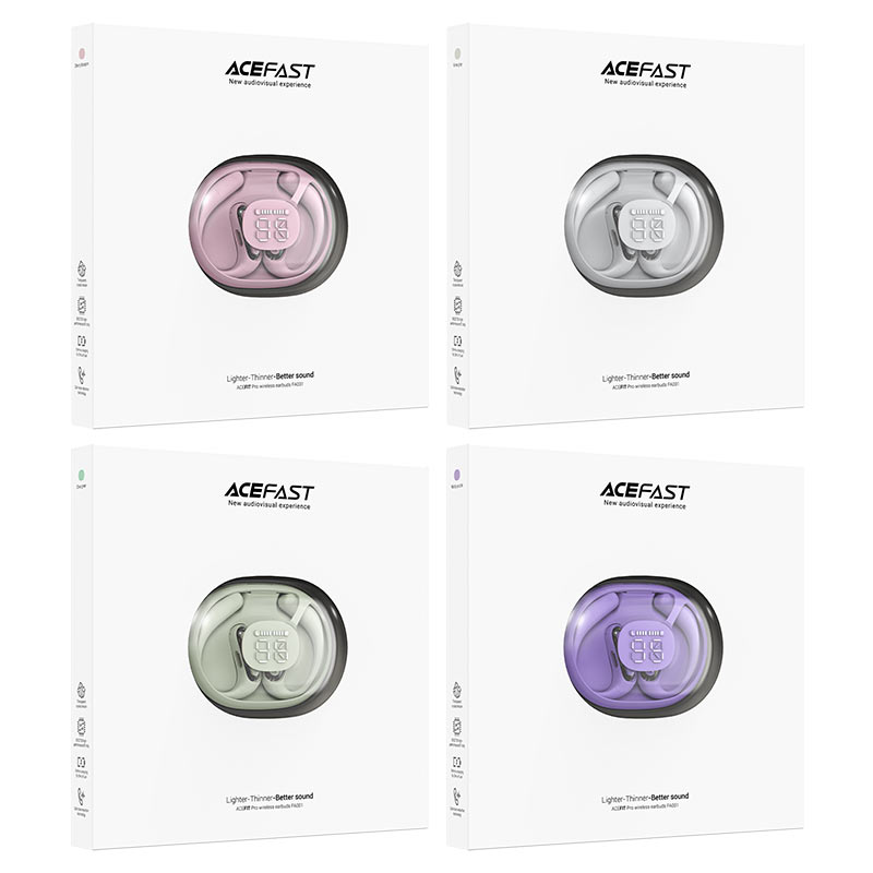 هندزفری بلوتوث قدرتمند ایس فست ACEFAST TWS Earbuds FA001 ACEFIT Pro