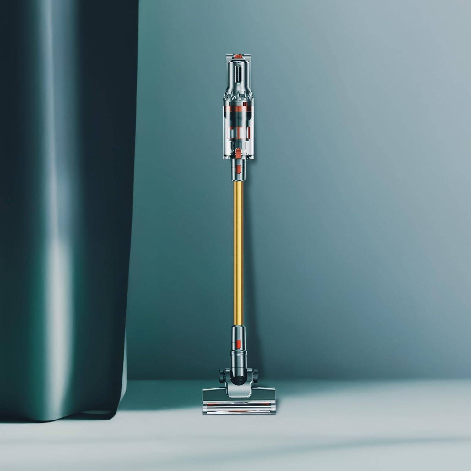 جارو شارژی گرین لاین مدل Green Lion GV-450 Cordless Vacuum Cleaner - Gray & Gold