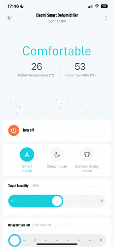 قوی ترین رطوبت گیر جهان شیائومی Xiaomi Smart Dehumidifier CSJ0114DM