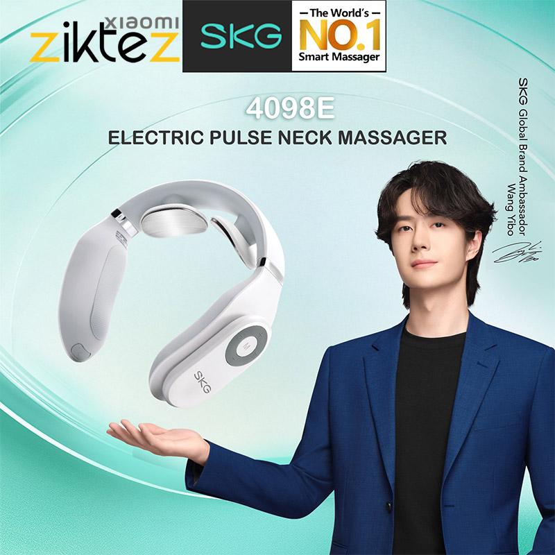 ماساژور گردن حرارتی اس کا جی SKG 4098E Neck Massager