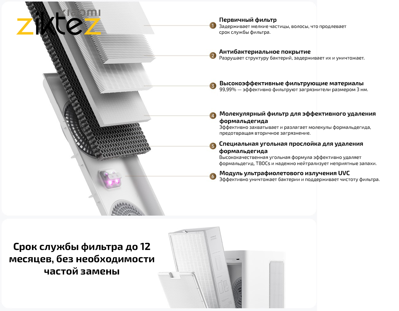 دستگاه تصفیه هوا شیائومی مدل Xiaomi Smart Air Purifier 5 Pro