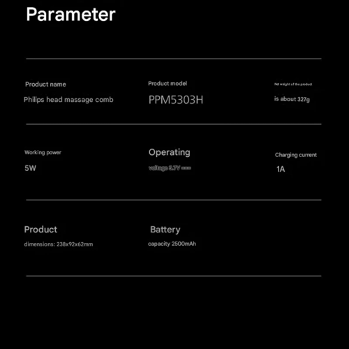 ماساژور موی سر فیلیپس Philips PPM5303H