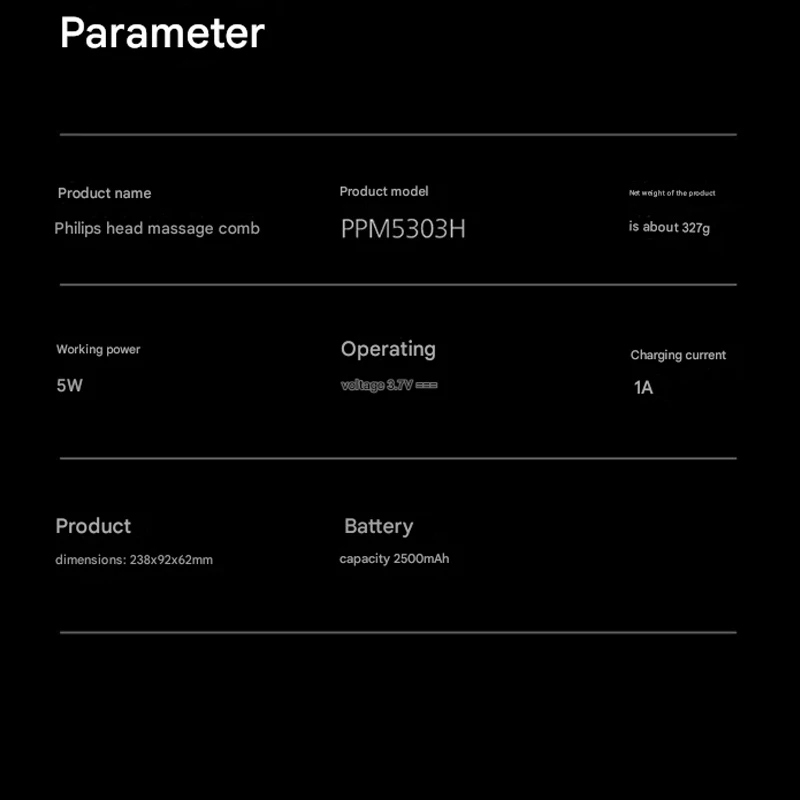 ماساژور موی سر فیلیپس Philips PPM5303H