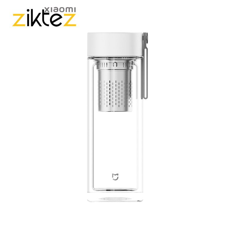 فلاسک شیشه‌ای دو لایه شیائومی Xiaomi Mijia Double Layer Glass Cup MJBLB01PL (اورجینال)