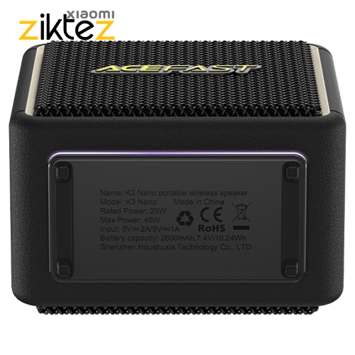 اسپیکر بلوتوث پرقدرت 46 وات ایس فست ACEFAST K3 Nano