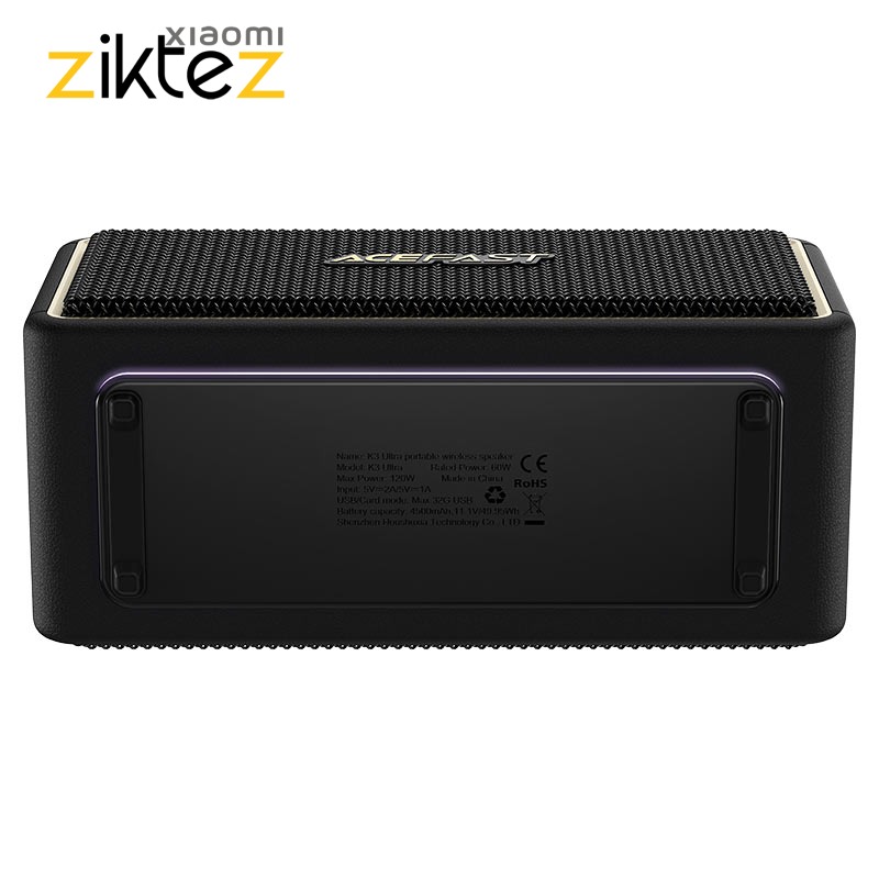 اسپیکر بلوتوث پرقدرت 120وات ایس فست ACEFAST K3 Ultra