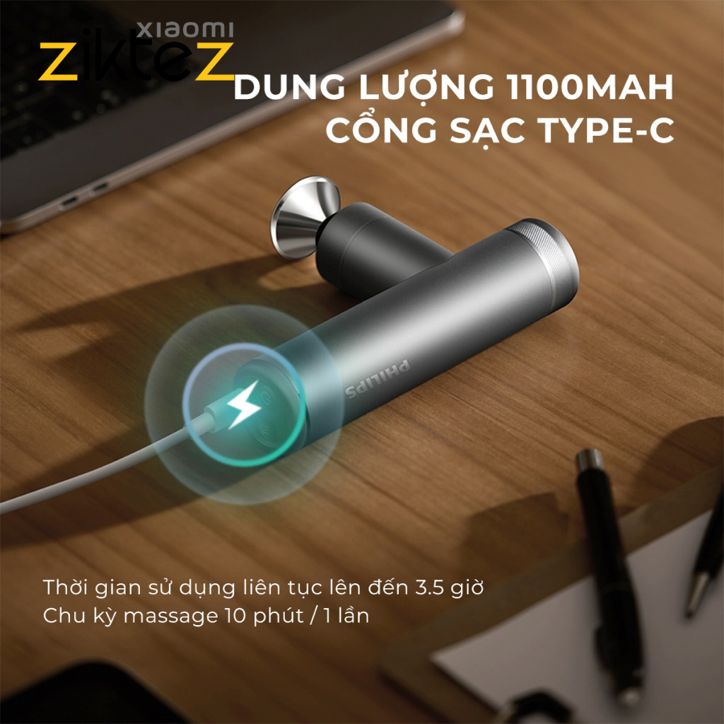 ماساژور تفنگی حرارتی فیلیپس Philips PPM7307