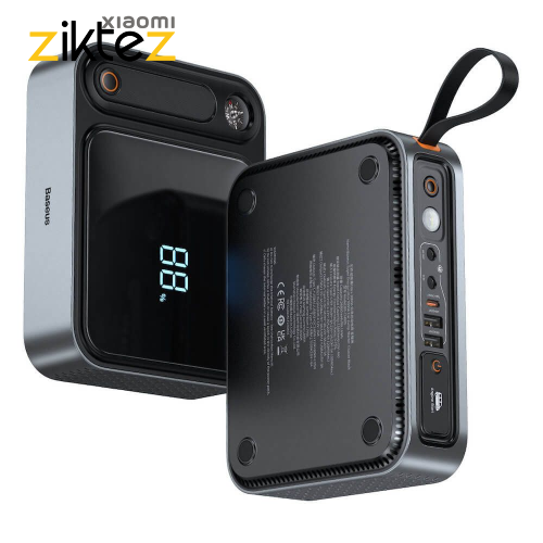 جامپ استارتر و پاوربانک 26800 بیسوس Baseus C00251400111-00 3000A Car Jump Starter (اورجینال با گارانتی)