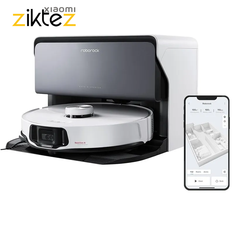 جارو رباتیک, جارو رباتیک شیائومی, Roborock S8 MaxV Ultra, روبوراک S8 مکس وی اولترا, جارو رباتیک پیشرفته, جارو رباتیک با ایستگاه تخلیه خودکار, جارو رباتیک با شستشوی تی, جارو رباتیک با آب گرم, جارو رباتیک هوشمند, جارو رباتیک با هوش مصنوعی, جارو رباتیک مخصوص حیوان خانگی, جارو رباتیک بدون دخالت دستی, جارو رباتیک 2025, جارو رباتیک حرفهای, جارو رباتیک پرقدرت, جارو رباتیک با مکش 10000 پاسکال, جارو رباتیک با تیکشی همزمان, Roborock Ultra, روبوراک اولترا, بهترین جارو رباتیک, خرید جارو رباتیک, قیمت جارو رباتیک Roborock, نظافت هوشمند خانه, جارو رباتیک جدید شیائومی, جارو رباتیک با ناوبری لیزری, جارو رباتیک با سیستم خشککن, جارو رباتیک با شستشوی خودکار, جارو رباتیک با داک ۸ در ۱, جارو رباتیک با سیستم Refill Drainage, ربات تمیزکننده خانه, ربات نظافتگر هوشمند, Roborock S8 Ultra MaxV, جارو رباتیک مخصوص فرش و سرامیک, جارو رباتیک برای خانه بزرگ, جارو رباتیک ضد حساسیت, ربات جارو و تیکش هوشمند, جارو رباتیک با شارژ خودکار