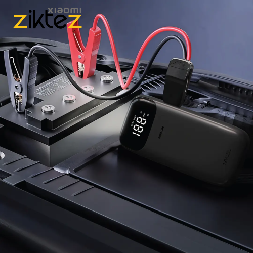 قوی ترین جامپ استارتر و پاوربانک خودرو 10000 میلی آمپر گرین لاین Green Lion Flex Power GNFLXJUMP10GY