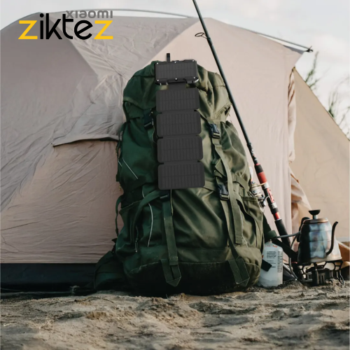 قوی ترین پاوربانک خورشیدی 20000 گرین لاین 20وات Green Lion Solar 5 Panel PD20W GL-PX27 GNSOL5PN20BK