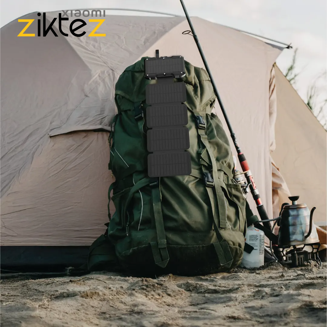 قوی ترین پاوربانک خورشیدی 20000 گرین لاین 20وات Green Lion Solar 5 Panel PD20W GL-PX27 GNSOL5PN20BK