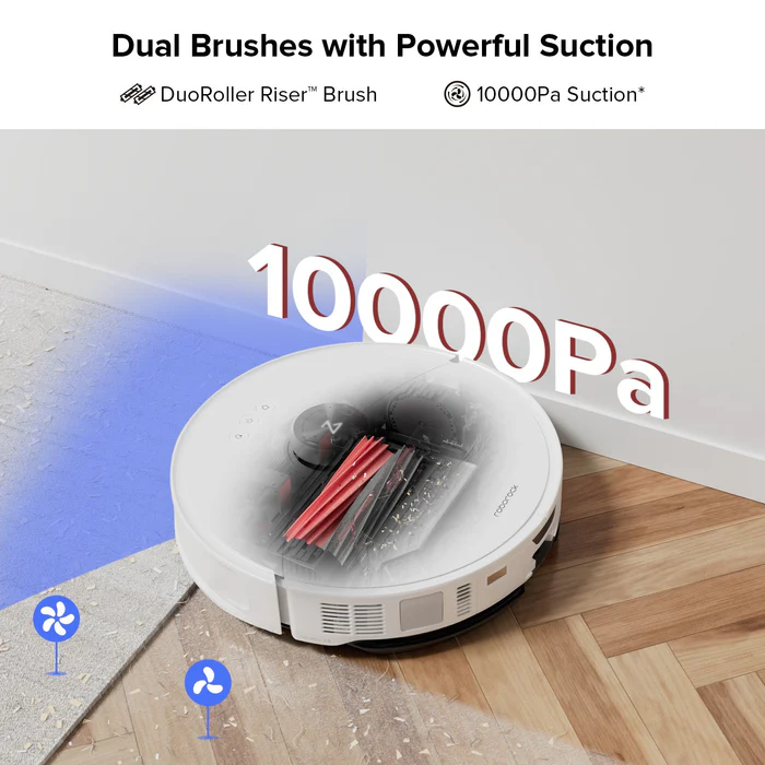 بهترین جارو رباتیک هوشمند روبوراک مدل Roborock S8 MaxV Ultra refil new