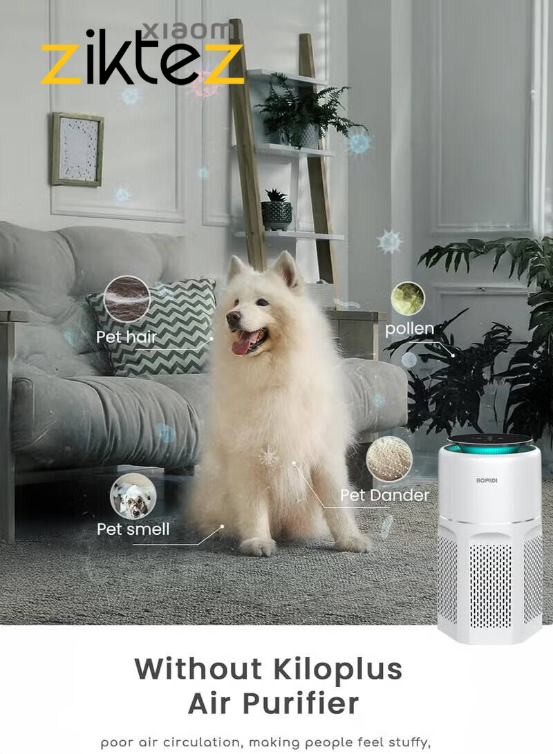 تصفیه هوا شیائومی, دستگاه تصفیه هوا شیائومی, شیائومی Bomidi AP01, Bomidi Air Purifier AP01, تصفیه هوا Bomidi, دستگاه تصفیه هوای AP01, تصفیه هوای هوشمند شیائومی, فیلتر H13 شیائومی, فیلتر True HEPA, تصفیه هوای خانگی, تصفیه هوای اتاق خواب, تصفیه هوای کم‌صدا, دستگاه تصفیه هوا برای آلرژی, تصفیه هوا برای حیوانات خانگی, حذف بو و دود, سنسور PM2.5, تصفیه هوای 360 درجه, تصفیه هوای شیاومی, purifier AP01, air purifier Bomidi, دستگاه پاک‌کننده هوا, دستگاه فیلتر هوا, تصفیه هوای پیشرفته, دستگاه ضدعفونی کننده هوا, air purifier xiaomi, Bomidi purifier