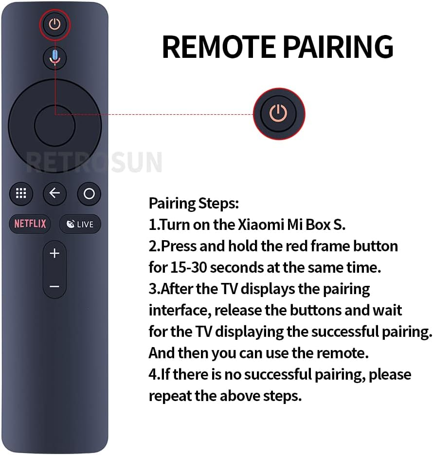 ریموت کنترل اندروید باکس شیائومی Remote Control Mi Box s