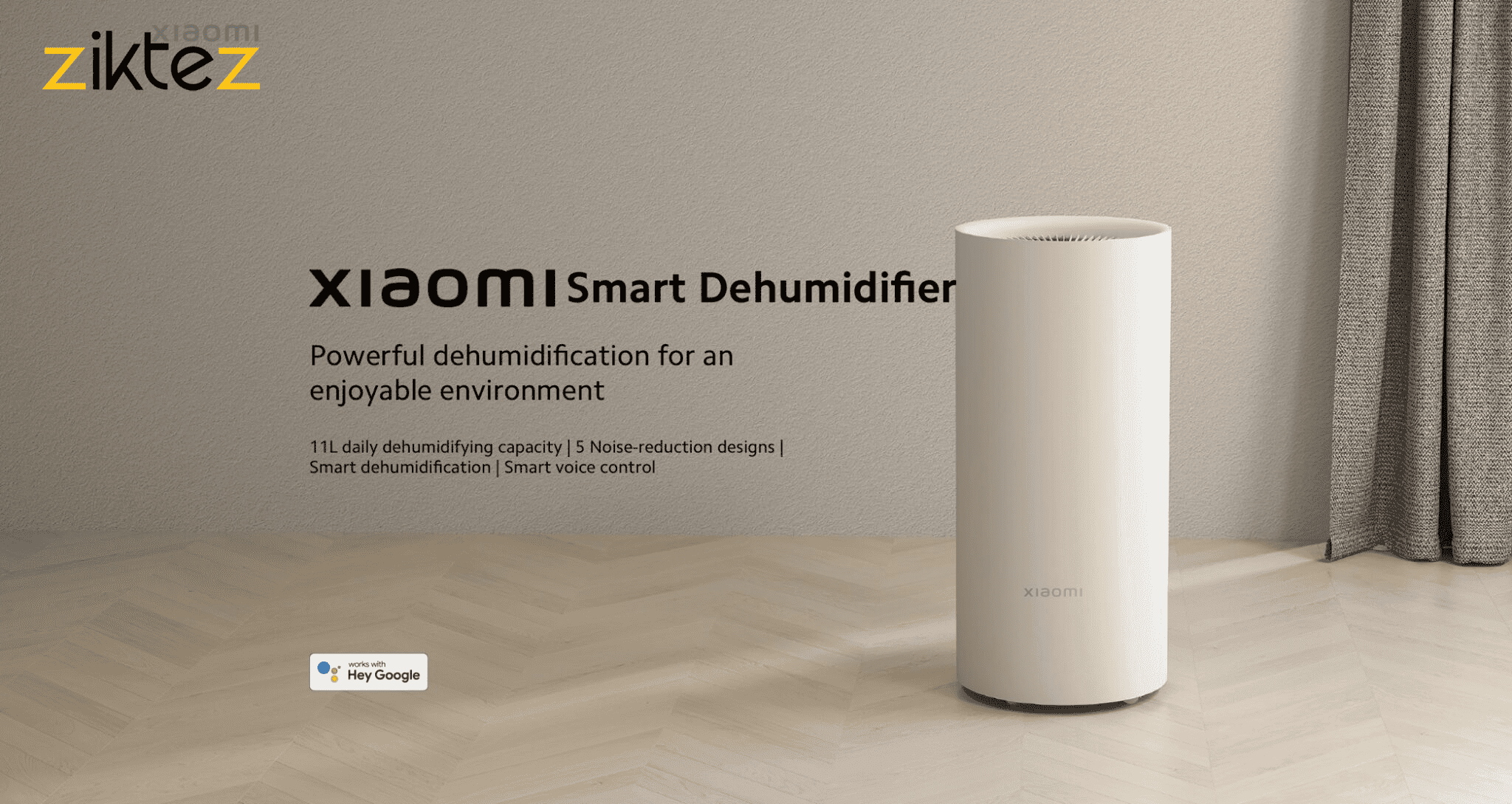 رطوبت گیر شیائومی کمپرسور پاناسونیک قوی ترین Xiaomi Smart Dehumidifier