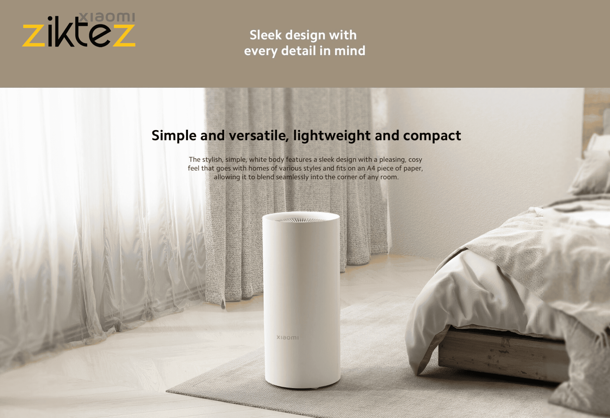 رطوبت گیر شیائومی کمپرسور پاناسونیک قوی ترین Xiaomi Smart Dehumidifier