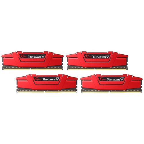 رم دسکتاپ DDR4 دو کاناله 3000 مگاهرتز CL16 جی اسکیل مدل RIPJAWS V ظرفیت 32 گیگابایت