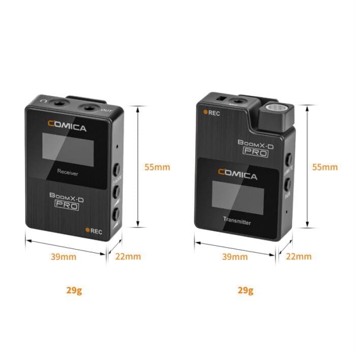 میکروفن بی سیم کامیکا مدل BoomX-D Pro D2